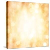 Abstract Beige Blur Background-Anna Omelchenko-Stretched Canvas