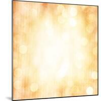 Abstract Beige Blur Background-Anna Omelchenko-Mounted Art Print