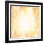 Abstract Beige Blur Background-Anna Omelchenko-Framed Art Print