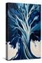 Abstract Big Blue Tree-Lea Faucher-Stretched Canvas