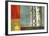 Abstract Birches II-Sloane Addison  -Framed Art Print