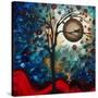 Abstract Bird Cat-Megan Aroon Duncanson-Stretched Canvas