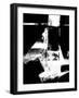 Abstract Black and White No.13-Robert Hilton-Framed Art Print