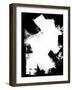Abstract Black and White No.15-Robert Hilton-Framed Art Print
