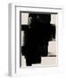 Abstract Black and White No.1-Robert Hilton-Framed Art Print