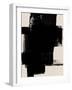 Abstract Black and White No.1-Robert Hilton-Framed Art Print