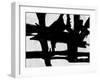 Abstract Black and White No.24-Robert Hilton-Framed Art Print