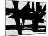 Abstract Black and White No.24-Robert Hilton-Mounted Art Print
