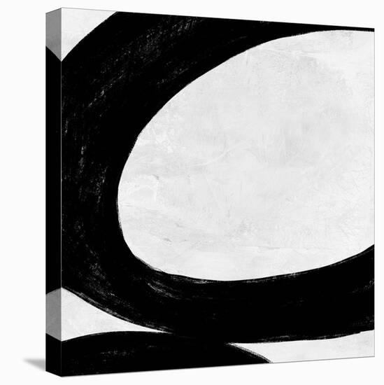 Abstract Black and White No.28-Robert Hilton-Stretched Canvas