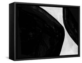 Abstract Black and White No.40-Robert Hilton-Framed Stretched Canvas