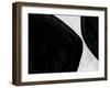 Abstract Black and White No.40-Robert Hilton-Framed Art Print