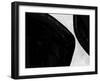 Abstract Black and White No.40-Robert Hilton-Framed Art Print