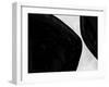 Abstract Black and White No.40-Robert Hilton-Framed Art Print