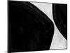 Abstract Black and White No.40-Robert Hilton-Mounted Art Print