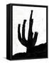 Abstract Black and White No.43-Robert Hilton-Framed Stretched Canvas