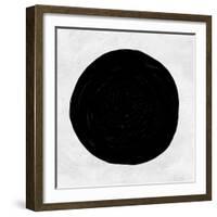 Abstract Black and White No.50-Robert Hilton-Framed Art Print