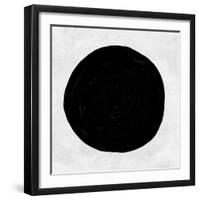 Abstract Black and White No.50-Robert Hilton-Framed Art Print