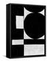 Abstract Black and White No.54-Robert Hilton-Framed Stretched Canvas