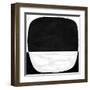 Abstract Black and White No.59-Robert Hilton-Framed Art Print