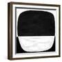 Abstract Black and White No.59-Robert Hilton-Framed Art Print