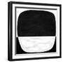 Abstract Black and White No.59-Robert Hilton-Framed Art Print