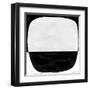 Abstract Black and White No.60-Robert Hilton-Framed Art Print