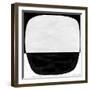 Abstract Black and White No.60-Robert Hilton-Framed Art Print