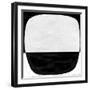 Abstract Black and White No.60-Robert Hilton-Framed Art Print