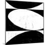 Abstract Black and White No.63-Robert Hilton-Mounted Premium Giclee Print