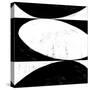 Abstract Black and White No.63-Robert Hilton-Stretched Canvas