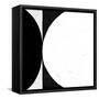 Abstract Black and White No.64-Robert Hilton-Framed Stretched Canvas