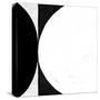 Abstract Black and White No.64-Robert Hilton-Stretched Canvas