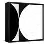 Abstract Black and White No.64-Robert Hilton-Framed Stretched Canvas
