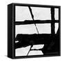 Abstract Black and White No.68-Robert Hilton-Framed Stretched Canvas