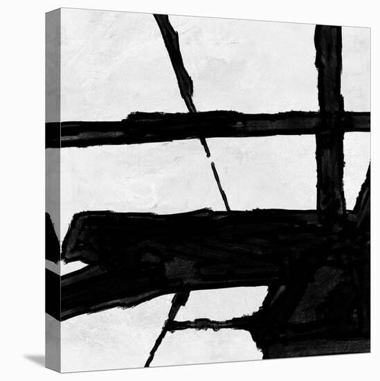 Abstract Black and White No.68-Robert Hilton-Stretched Canvas