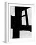 Abstract Black and White No.71-Robert Hilton-Framed Art Print