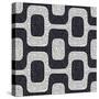 Abstract Black And White Pavement Pattern-cienpies-Stretched Canvas