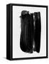Abstract Black Brush Stroke-Eline Isaksen-Framed Stretched Canvas