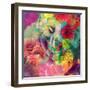Abstract Blossoms Layered Photographs-Alaya Gadeh-Framed Photographic Print
