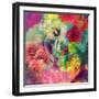 Abstract Blossoms Layered Photographs-Alaya Gadeh-Framed Photographic Print