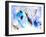 Abstract Blue 236874-Pol Ledent-Framed Art Print