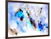 Abstract Blue 236874-Pol Ledent-Framed Art Print