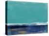 Abstract Blue and Turquoise II-Alma Levine-Stretched Canvas