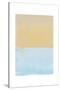 Abstract Blue And Yellow-Leah Straatsma-Stretched Canvas