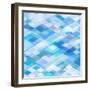 Abstract Blue Background-epic44-Framed Art Print