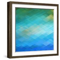 Abstract Blue Background-epic44-Framed Art Print