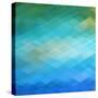 Abstract Blue Background-epic44-Stretched Canvas