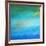 Abstract Blue Background-epic44-Framed Art Print