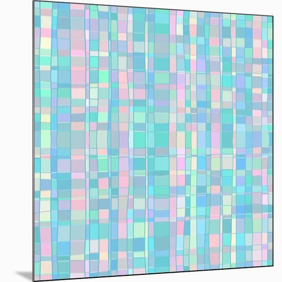 Abstract Blue Background-epic44-Mounted Art Print