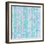 Abstract Blue Background-epic44-Framed Art Print